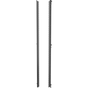 Vertiv VR 48U x 800mm Wide 19" Server Rails Square Hole Black