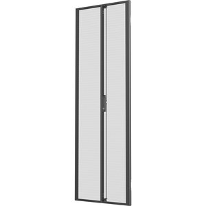 Vertiv VR 48U x 600mm Wide Split Perforated Doors Black