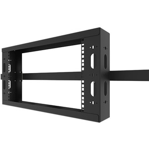 Legrand Q-Series Overhead Cable Pathway Rack, 4RU, Black