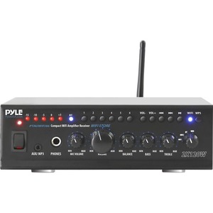 Pyle PTAUWIFI46 Amplifier - 240 W RMS - 2 Channel - Black