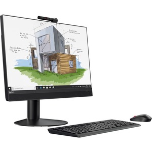 Lenovo ThinkCentre M920z 10S60021US All-in-One Computer - Intel Core i7 8th Gen i7-8700 3.20 GHz - 8 GB RAM DDR4 SDRAM - 1 TB HDD - Desktop - Business Black