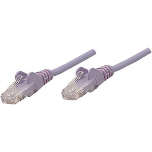 Intellinet Network Solutions Cat6 UTP Network Patch Cable, 7 ft (2.0 m), Purple