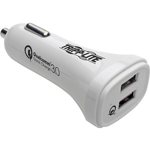 Tripp Lite USB Car Charger Quick Charge Dual USB-A 3.0 UL2089 Certified