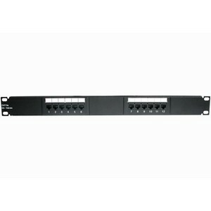 C2G 12 Port Cat 5e Network Patch Panel