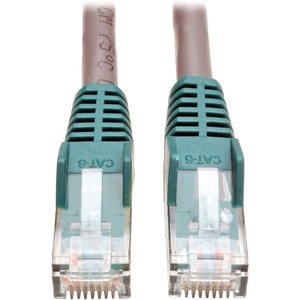 Tripp Lite Cat6 Gigabit Crossover Molded UTP Ethernet Cable (RJ45 M/M) Gray 7 ft. (2.13 m)