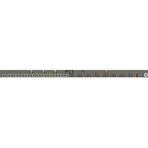 Geist MNR3EHW1-48L138-5CS15A0A10-S-A 48-Outlets PDU