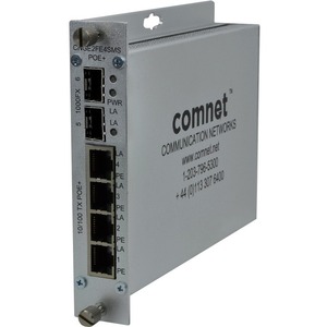 10/100/1000 Mbps Drop/Insert/Repeat Gigabit Uplink Switch with Optional PoE+