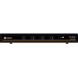 Vertiv Cybex SC800 Secure Desktop KVM| 4 Port Single-Head| DP in/DP out|DPP