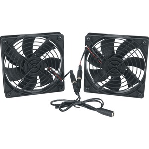 Middle Atlantic DC Fan Kit, 138 CFM, 4-1/2 - 2 Pack