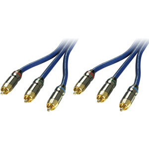 LINDY 37532 Premium Gold Component Video Cable