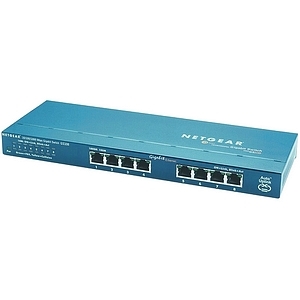 Netgear ProSafe GS108 8 Ports Ethernet Switch - Gigabit Ethernet - 10/100/1000Base-T
