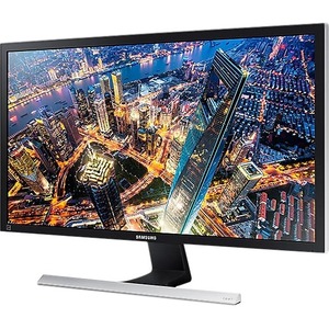 Samsung U28E570D 28" Class 4K UHD Gaming LCD Monitor - 16:9 - High Glossy Black, Metallic Silver