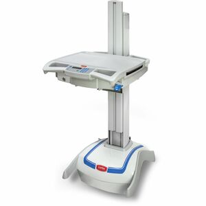 Capsa Healthcare - M38e Powered Chassis (1975077) - Powered Mobile Computing Cart - 120V Power System - Manual Lift - 655Wh Battery