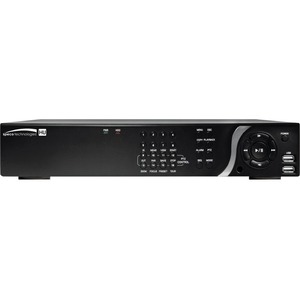 Speco 16 Channel 4K IP, HD-TVI Hybrid Video Recorder - 32 TB HDD