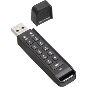 iStorage datAshur Personal2 16 GB | Secure Flash Drive | Password protected | Portable | Military Grade Hardware Encryption | USB 3.0 | IS-FL-DAP3-B-16