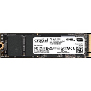 Crucial 1 TB Solid State Drive - M.2 2280 Internal - PCI Express