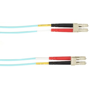 Black Box Colored Fiber OM4 50/125 Multimode Fiber Optic Patch Cable - LSZH