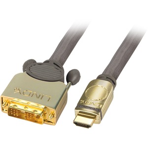 LINDY Premium Gold HDMI/DVI Video Cable