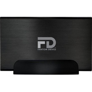 Fantom Drives 8TB External Hard Drive - GFORCE 3 - USB 3, Aluminum, Black, GF3B8000U-G, Government Drop Ship Only