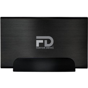 Fantom Drives 2TB External Hard Drive - GFORCE 3 - USB 3, Aluminum, Black, GF3B2000U-G, Government Drop Ship Only