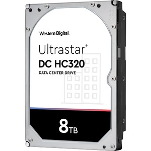 WD Ultrastar DC HC320 8 TB Hard Drive - Internal - SATA (SATA/600) - 3.5" Carrier