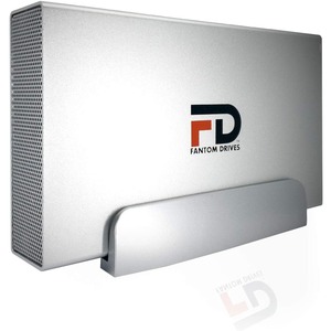 Fantom Drives 3TB External Hard Drive - GFORCE 3 - USB 3, eSATA, Aluminum, Silver, GF3S3000EU