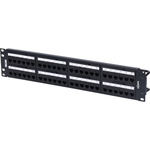 Belden CAT6+ REVConnect Patch Panel, Flat, 48-Port, 2U (Preloaded)