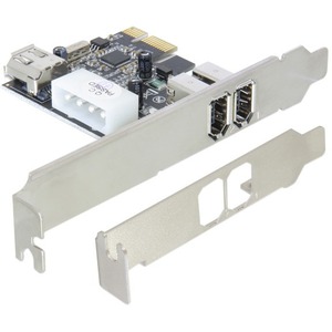 DeLOCK PCI Express Card > 2 x External / 1 x Internal FireWire A