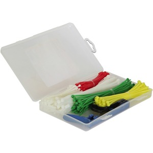 DeLOCK Cable Ties Box 350 Pieces Coloured With Installation Tool