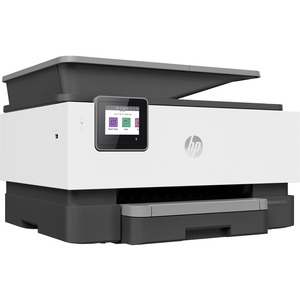 HP Officejet Pro 9015 Inkjet Multifunction Printer-Color-Copier/Fax/Scanner-32 ppm Mono/32 ppm Color Print-4800x1200 dpi Print-Automatic Duplex Print-25000 Pages-250 sheets Input-1200 dpi Optical Scan-Color Fax-Wireless LAN