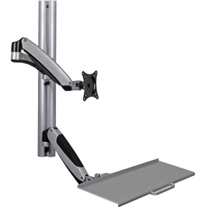 Tripp Lite by Eaton WorkWise WWSS1327RWTC Wall Mount for Workstation, TV - Black, Silver