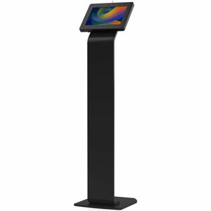 CTA Digital Premium Locking Floor Stand & Enclosure for iPad 10th Gen 10.9â€³ & More (Black)