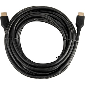 Rocstor Premium 25ft 4K High Speed HDMI to HDMI M/M Cable - Ultra HD HDMI 2.0 Supports 4k x 2k at 60Hz with resolutions up to 3840x2160p and 18Gbps Bandwidth - HDMI 2.0 to HDMI 2.0 Male/Male - HDMI 2.0 for HDTV, DVD Player - 25ft (7.6m) - 1 Retail Pack - 1 x HDMI Male - 1 x HDMI Male - Gold Plated Connectors - Shielding - Black - HDMI CABLE ULTRA HD 4Kx2K - HDMI for Audio/Video Devi SUPPORT 3D 4K2K 60HZ 18GBPS