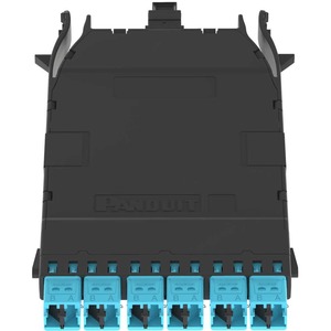 Panduit HD Flex MPO-LC Cassette, OM3, 12 Fiber, Universal