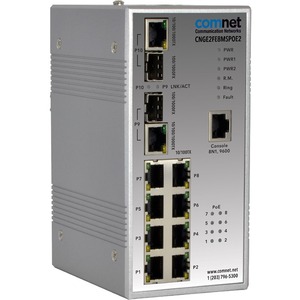 Comnet 8-Port Managed Gigabit Switch