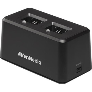 AVerMedia Microphone Charging Dock - TAA and NDAA Compliant