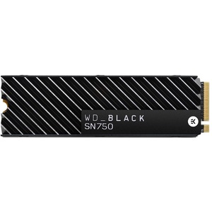 WD Black SN750 WDS100T3XHC 1 TB Solid State Drive with Heatsink - PCI Express (PCI Express 3.0 x4) - 600 TB (TBW) - Internal - M.2 2280