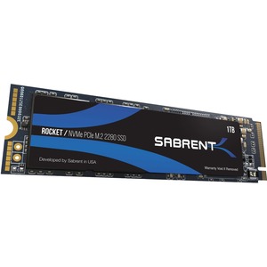 Sabrent Rocket SB-ROCKET-1TB 1 TB Solid State Drive - M.2 2280 Internal - PCI Express (PCI Express 3.0 x4)