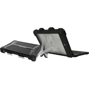 MAXCases Extreme Keyboard/Cover Case for 9.7" Apple iPad (5th Generation), iPad (6th Generation) Tablet - Black, Clear