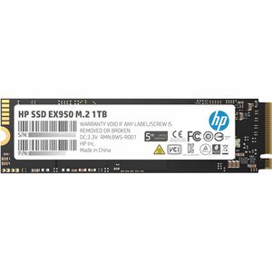 HP EX950 1 TB Solid State Drive - M.2 2280 Internal - PCI Express NVMe (PCI Express NVMe 3.0 x4)