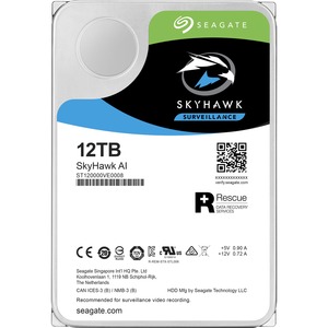 Seagate SkyHawk AI ST12000VE0008 12 TB Hard Drive - 3.5" Internal - SATA (SATA/600)