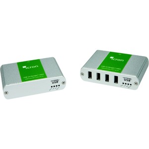 B+B SmartWorx 4-port USB 3.0-2.0-1.1 Extender, 100m, Cat5e/6/7, 100-240V NATAM PS