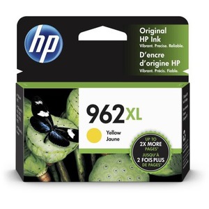 HP 962XL Original High Yield Inkjet Ink Cartridge - Yellow - 1 Each