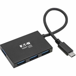 Tripp Lite USB C Hub 4-Port USB-A Compact USB 3.1 Gen 1 Portable Aluminum