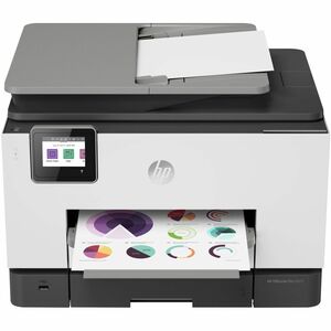 HP Officejet Pro 9020 Inkjet Multifunction Printer-Color-Copier/Fax/Scanner-39 ppm Mono/39 ppm Color Print-4800x1200 dpi Print-Automatic Duplex Print-30000 Pages-500 sheets Input-1200 dpi Optical Scan-Color Fax-Wireless LAN-Apple AirPrint-Mopria