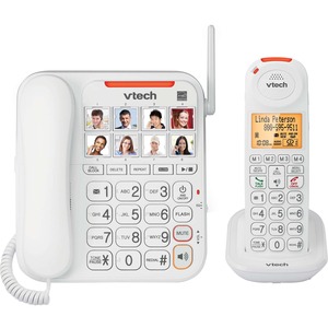 VTech SN5147 DECT 6.0 1.93 GHz Corded/Cordless Phone