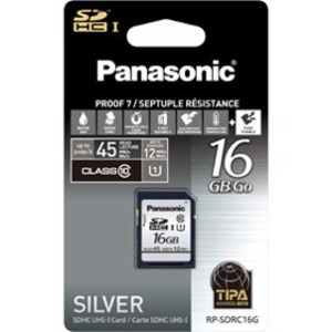 Panasonic Silver 16 GB Class 10/UHS-I (U1) SDHC