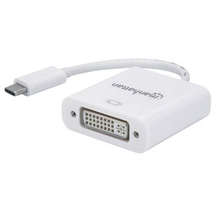 Manhattan SuperSpeed+ USB-C to DVI Converter