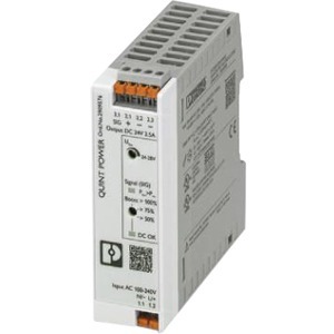 Perle QUINT4-PS/1AC/24DC/2.5/PT Single-Phase DIN Rail Power Supply