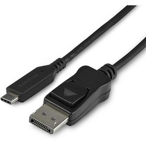 StarTech.com 3.3ft/1m USB C to DisplayPort 1.4 Cable Adapter - 8K/5K/4K USB Type C to DP 1.4 Monitor Video Converter Cable - HDR/HBR3/DSC